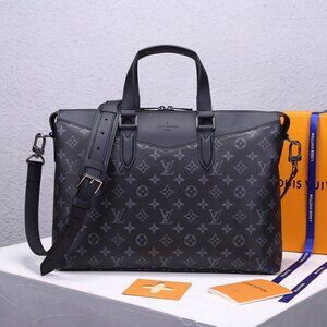 Louis Vuitton Porte Briefcase Explorer Shoulder Crossbody Bag
